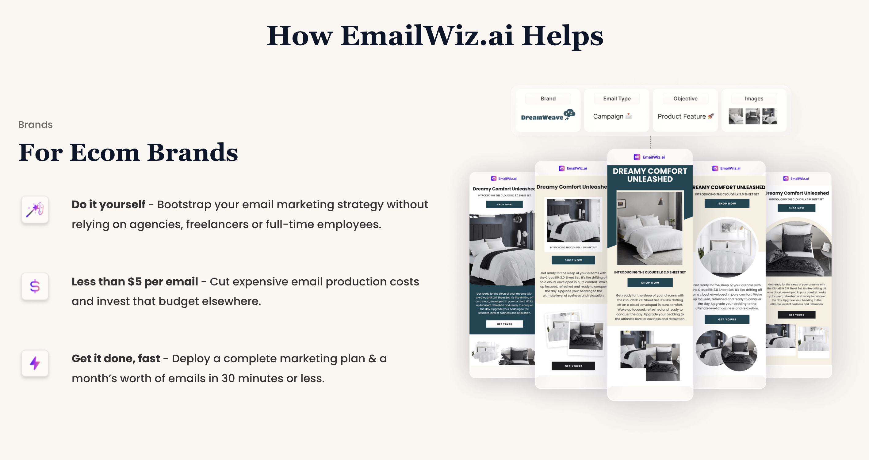 EmailWiz.ai Email Marketing AI